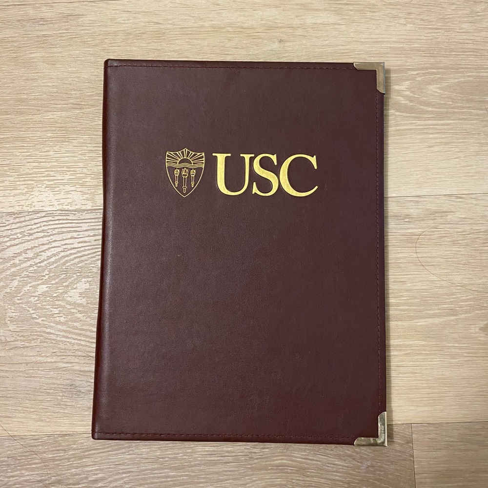 USC Padfolio (Gold/ Maroon)